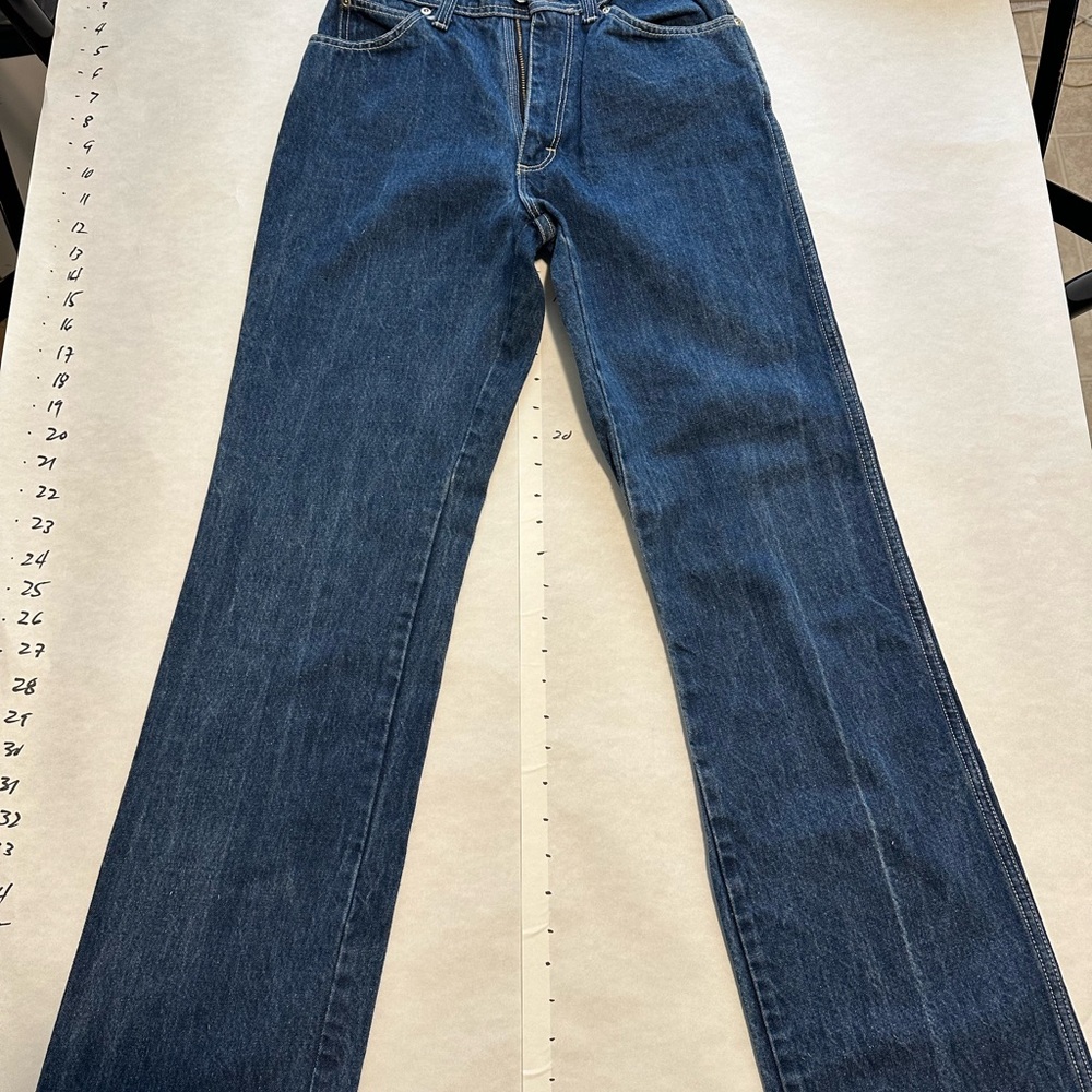 Vintage jeans oscar dela renta, hi waist straight leg size vintage 10